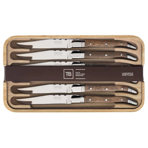 Набор ножей для стейка Tarrerias Bonjean LAGUIOLE TRADITION 6 шт, сталь