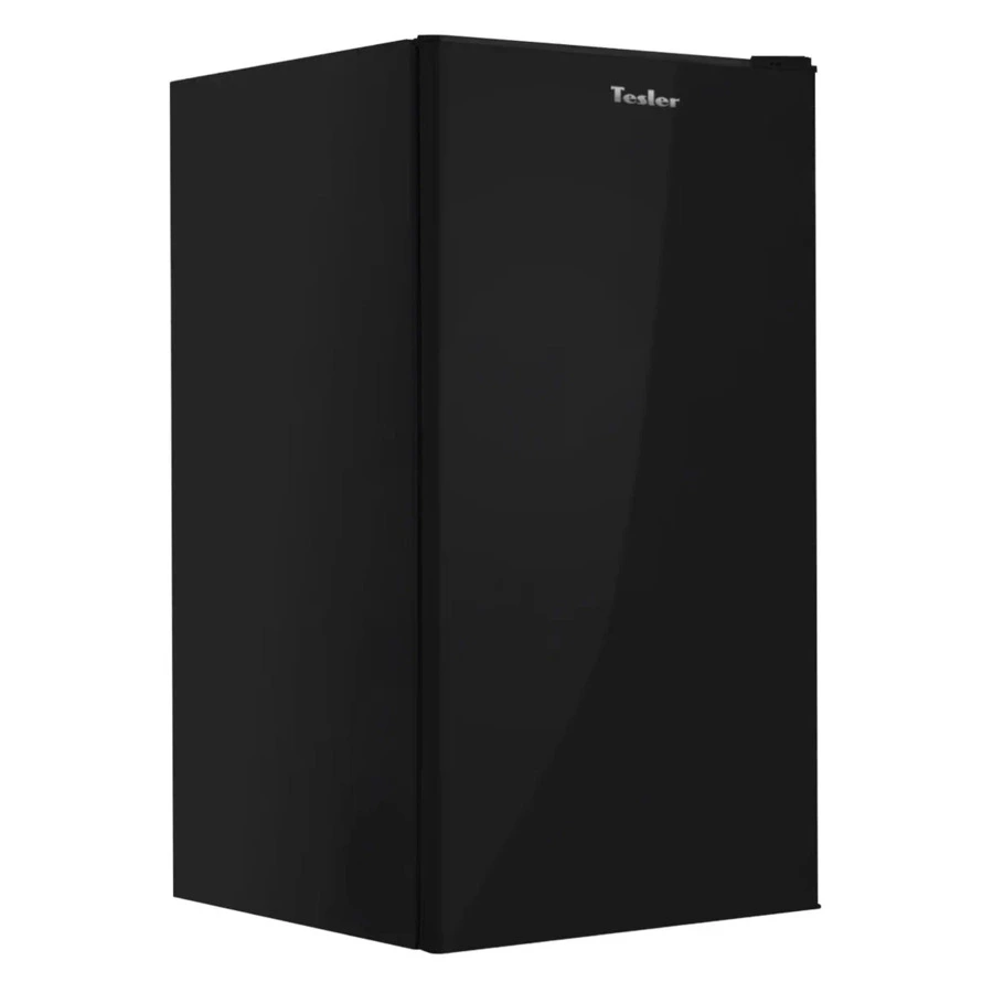 Холодильник TESLER RC-95 BLACK GLASS 90 л, класс А, 44,5х46,5хН83 см, черное стекло