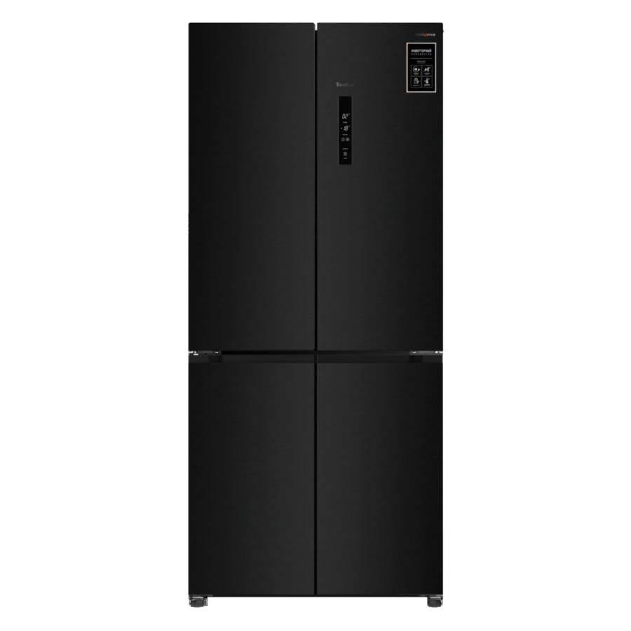 Холодильник двухкамерный TESLER RCD-487BI GRAPHITE 485 л, клас А++, 83,6х60х191 см, черный