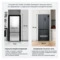 Холодильник двухкамерный TESLER RCD-487BI SPARKLING GREY 485 л, клас А++, 83,6х60х191 см, серый