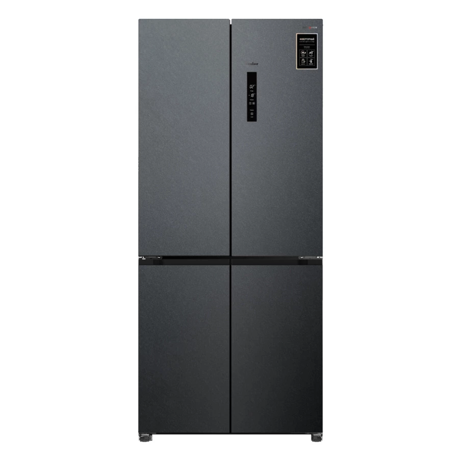 Холодильник двухкамерный TESLER RCD-487BI SPARKLING GREY 485 л, клас А++, 83,6х60х191 см, серый