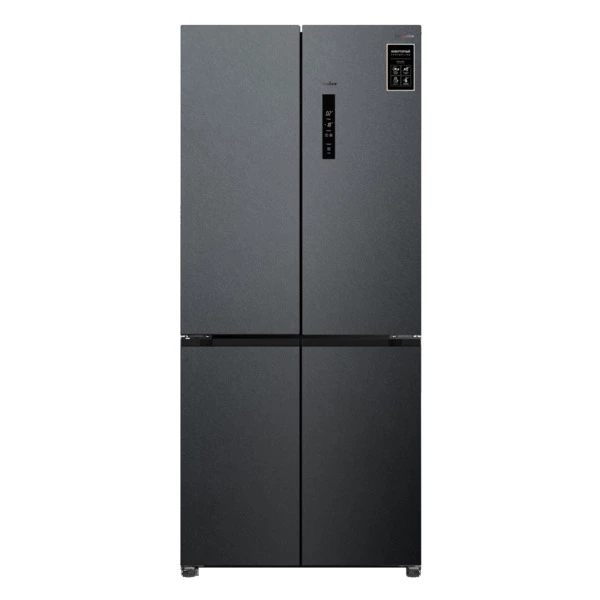 Холодильник двухкамерный TESLER RCD-487BI SPARKLING GREY 485 л, клас А++, 83,6х60х191 см, серый