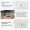 Холодильник двухкамерный TESLER RCD-487BI SPARKLING WHITE 485 л, клас А++, 83,6х60х191 см, белый