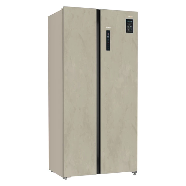 Холодильник двухкамерный TESLER RSD-537BI Side By Side 525 л, 91,1х60х191,2 см, класс А+, бежевый