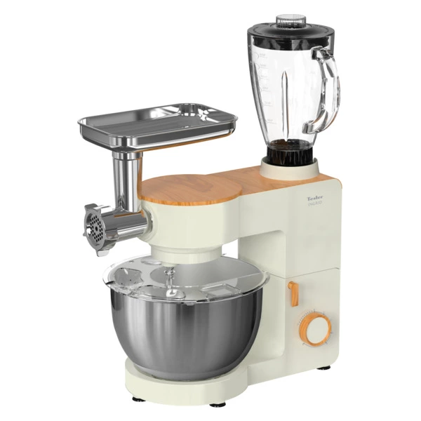 Кухонная машина TESLER KM-1640 BEIGE 1900 Вт, бежевая