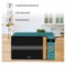 Микроволновая печь TESLER ME-2044 PINE GREEN 20 л, 1150 Вт, 45.1х35.4х25.7 см, ярко зеленая