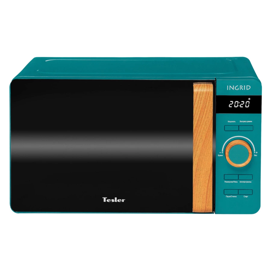 Микроволновая печь TESLER ME-2044 PINE GREEN 20 л, 1150 Вт, 45.1х35.4х25.7 см, ярко зеленая
