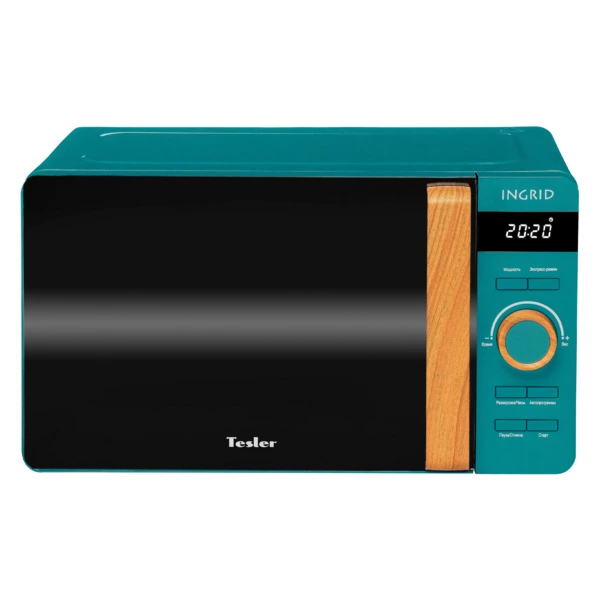 Микроволновая печь TESLER ME-2044 PINE GREEN 20 л, 1150 Вт, 45.1х35.4х25.7 см, ярко зеленая