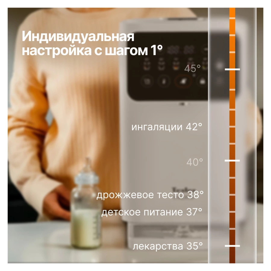 Термопот TESLER Ingrid TP-5020 WHITE 5 л, 1200 Вт, 33х23х35см, белый