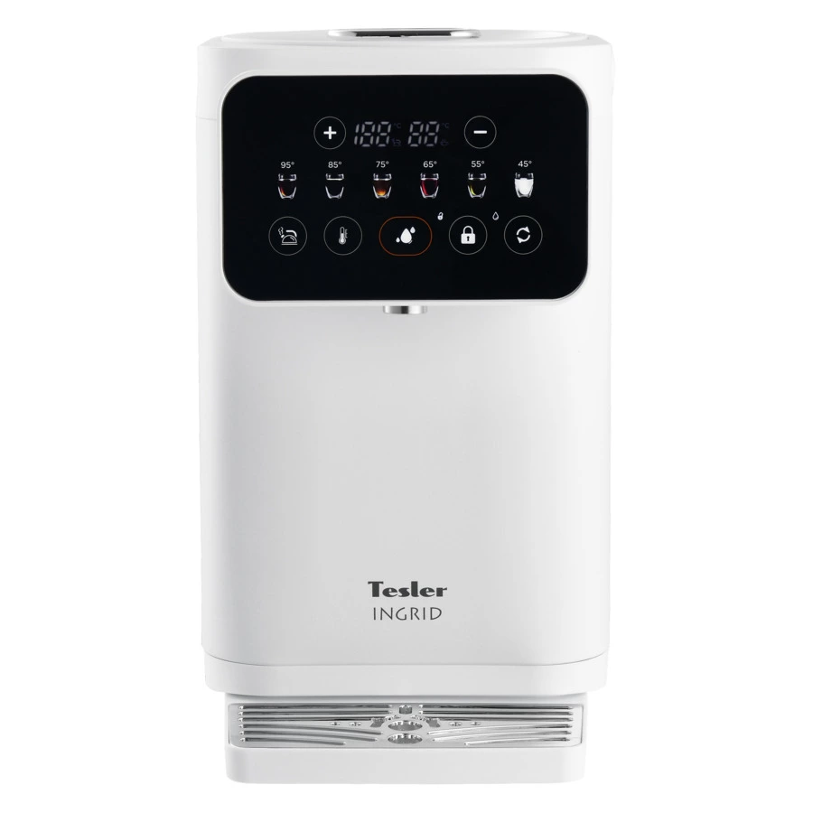 Термопот TESLER Ingrid TP-5020 WHITE 5 л, 1200 Вт, 33х23х35см, белый