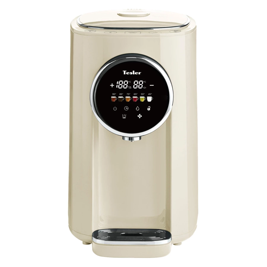 Термопот TESLER Margherita TP-5050 BEIGE 5 л, 1200 Вт, 22.5х29х37.5 см, бежевый