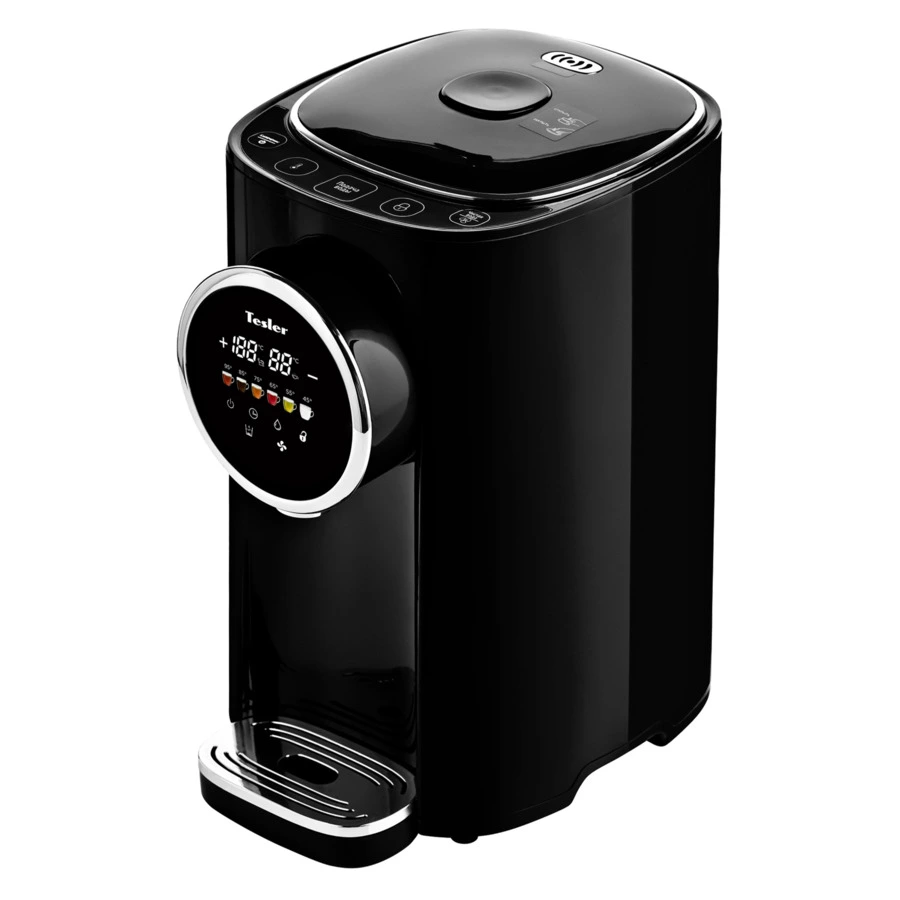 Термопот TESLER TP-5050 BLACK 5 л, 1200 Вт, 22.5х29х37.5 см, черный