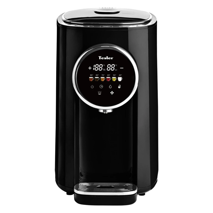 Термопот TESLER TP-5050 BLACK 5 л, 1200 Вт, 22.5х29х37.5 см, черный