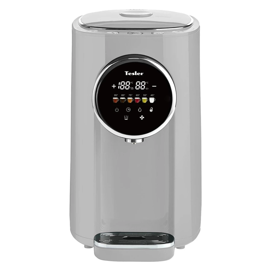 Термопот TESLER TP-5050 GREY 5 л, 1200 Вт, 22.5х29х37.5 см, серый