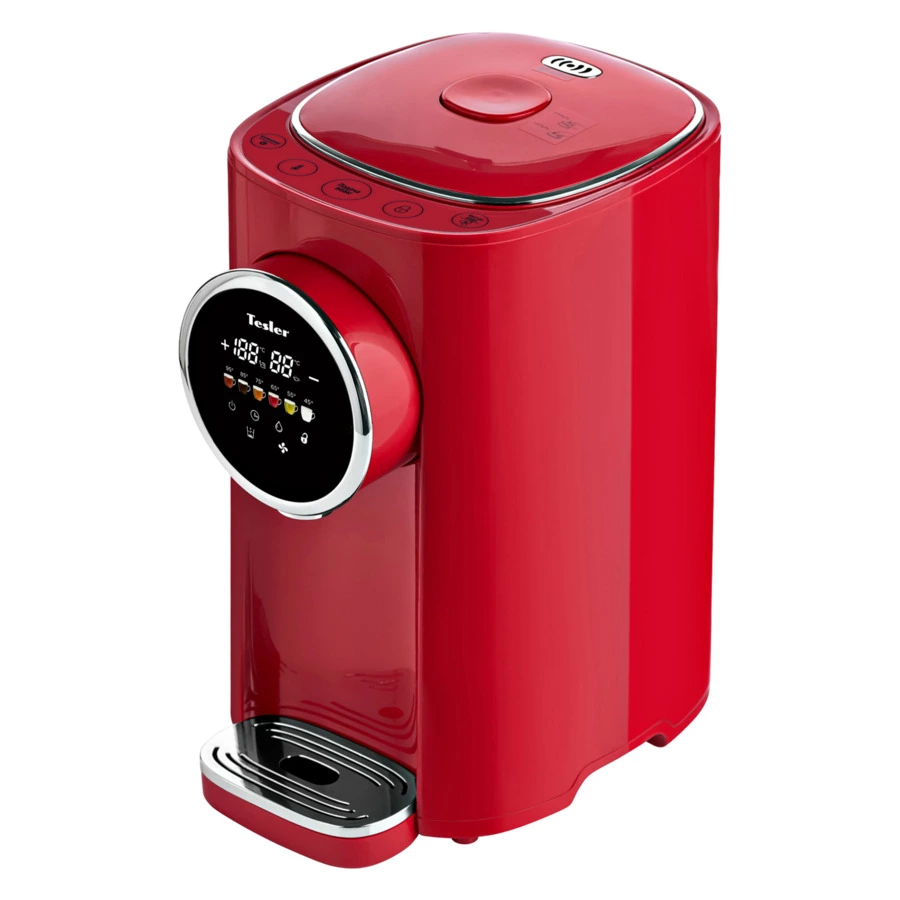 Термопот TESLER TP-5050 RED 5 л, 1200 Вт, 22.5х29х37.5 см, красный