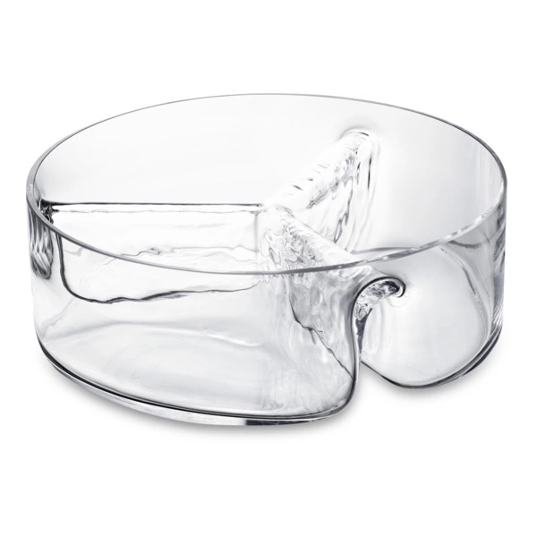 Менажница Krosno Гламур 24 см, h8 см, стекло