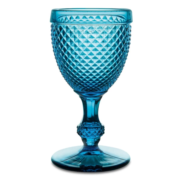 Бокал для воды Vista Alegre Бикош 280 мл, стекло, голубой