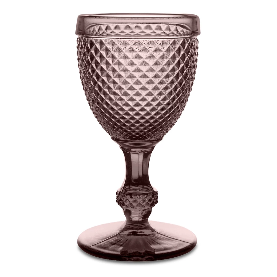 Бокал для воды Vista Alegre Бикош 280 мл, стекло, розовый