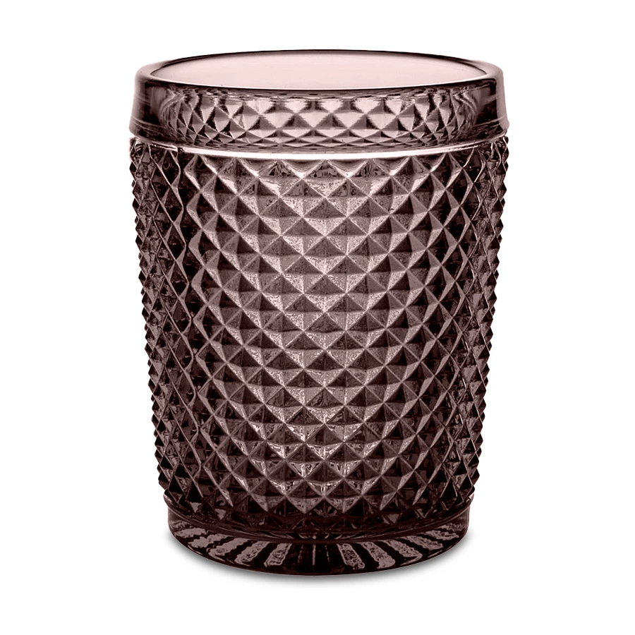 Стакан для воды Vista Alegre Бикош 280 мл, стекло, розовый