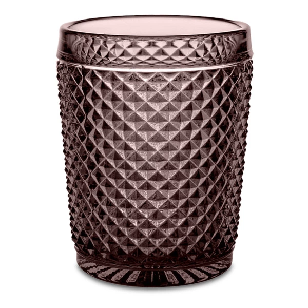 Стакан для воды Vista Alegre Бикош 280 мл, стекло, розовый