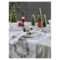 Дорожка на стол Tkano New Year Essential Festive wreath, 45х150 см, 100% хлопок