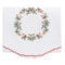 Дорожка на стол Tkano New Year Essential Festive wreath, 45х150 см, 100% хлопок