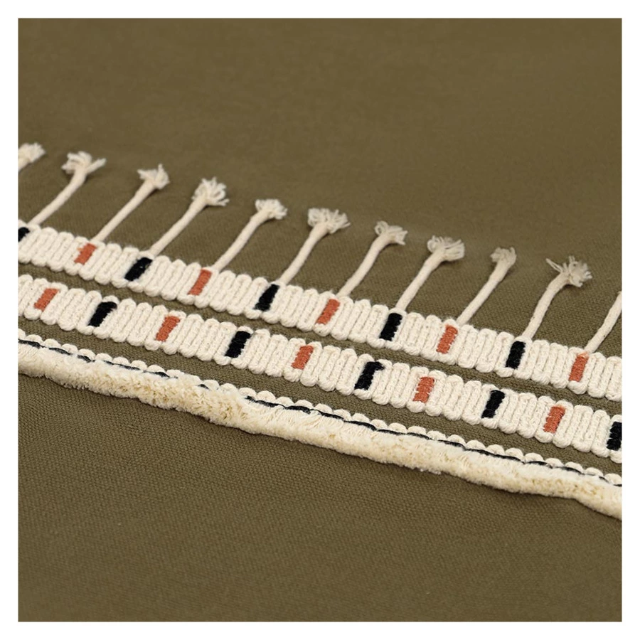 Дорожка на стол Tkano Ethnic Nomad grid, 45х150 см, 100% хлопок