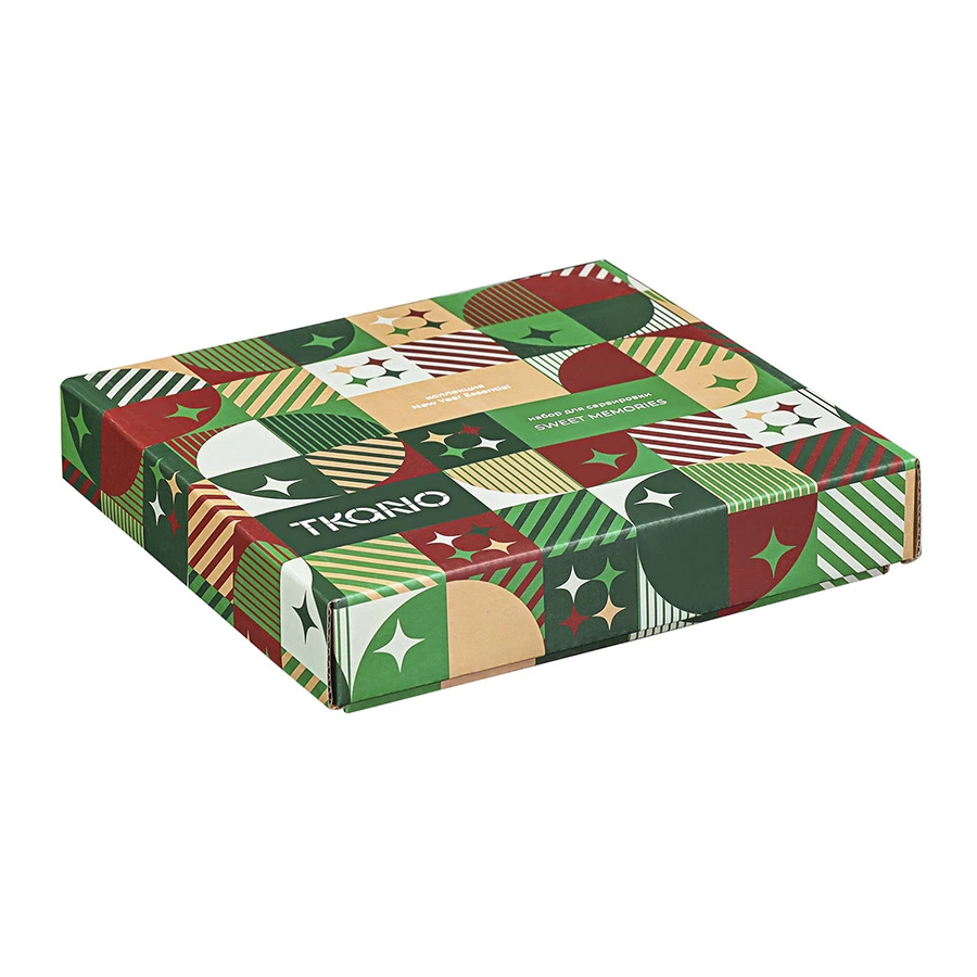 Набор блюд для сервировки Tkano New Year Essential Sweet Memories, 8,8х7,6 см, 4 шт, фарфор