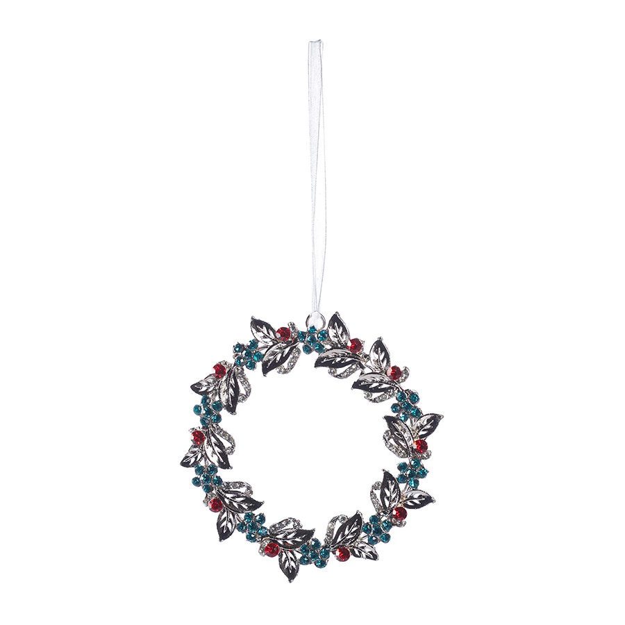 Набор елочных украшений Tkano New Year Essential Christmas diamonds 12см, 4 шт, железо, стекло, плас