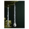 Набор елочных украшений Tkano New Year Essential Icy sparkles 17,5см, 6 шт, стекло