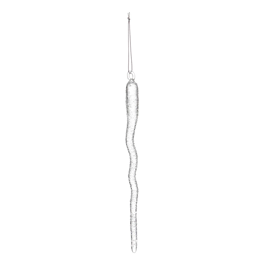 Набор елочных украшений Tkano New Year Essential Melting icicles 19см , 3 шт, стекло