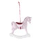 Набор елочных украшений Tkano New Year Essential Pink fairytale  10-11см, 4шт, розовые