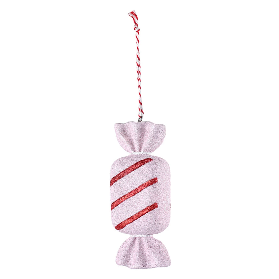 Набор елочных украшений Tkano New Year Essential Pink fairytale  10-11см, 4шт, розовые
