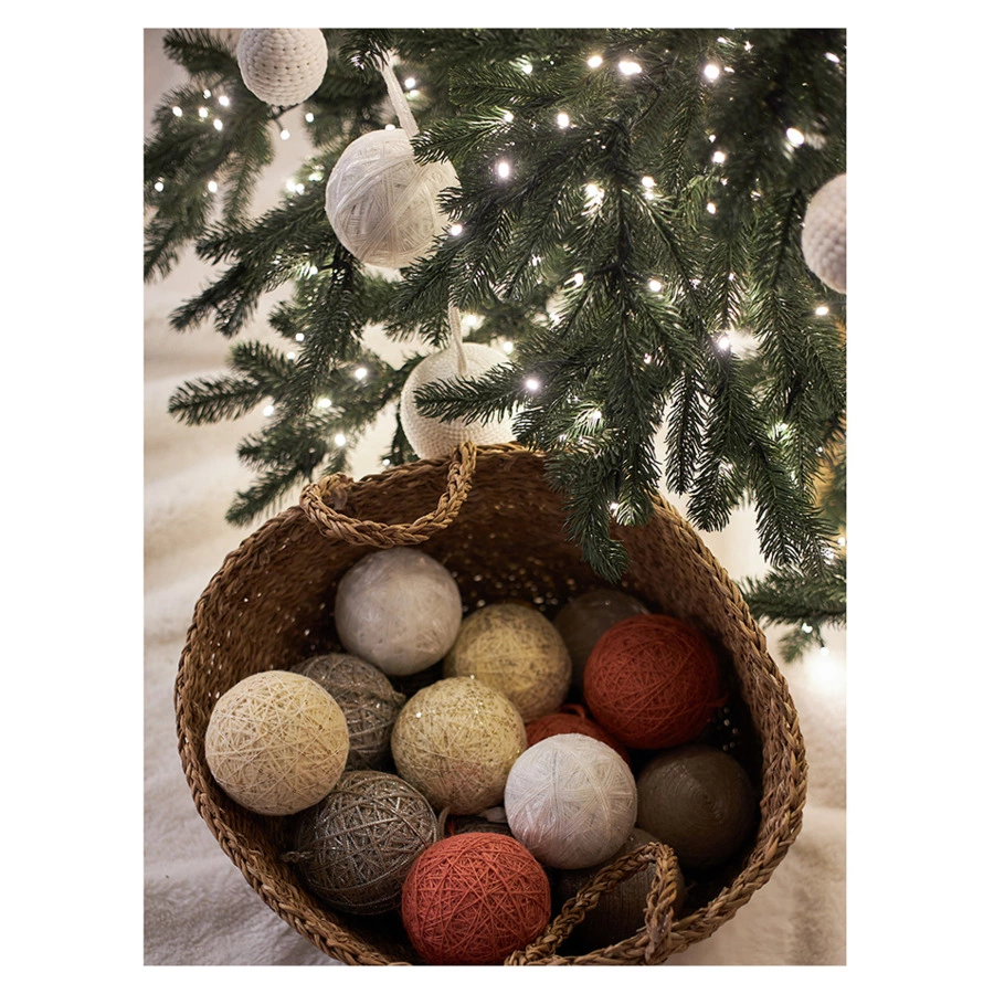 Набор елочных шаров Tkano New Year Essential Trendy, 10см, 3 шт, пластик