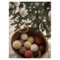 Набор елочных шаров Tkano New Year Essential Trendy, 10см, 3 шт, пластик