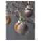 Набор елочных шаров Tkano New Year Essential Velvet Christmas 8см, 6 шт, пластик, полиэстер