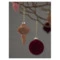 Набор елочных украшений Tkano New Year Essential Velvet mood 6 шт, пластик