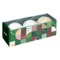 Набор елочных шаров Tkano New Year Essential White elegance, 10 см,  3 шт, PP, хлопок, нейлон