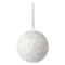 Набор елочных шаров Tkano New Year Essential White elegance, 10 см,  3 шт, PP, хлопок, нейлон