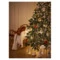 Набор елочных шаров Tkano New Year Essential White elegance, 10 см,  3 шт, PP, хлопок, нейлон