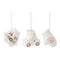 Набор ёлочных украшений с подсветкой Tkano New Year Essential Classy ornaments, 3 шт, фарфор