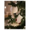Набор ёлочных украшений с подсветкой Tkano New Year Essential Classy ornaments, 3 шт, фарфор