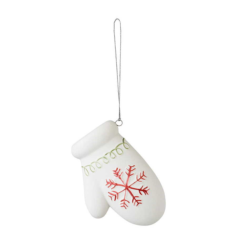 Набор ёлочных украшений с подсветкой Tkano New Year Essential Classy ornaments, 3 шт, фарфор
