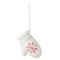 Набор ёлочных украшений с подсветкой Tkano New Year Essential Classy ornaments, 3 шт, фарфор