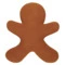 Подушка вязаная Tkano Classy gingerbread New Year Essential, 40х50 см, хлопок, полиэстер