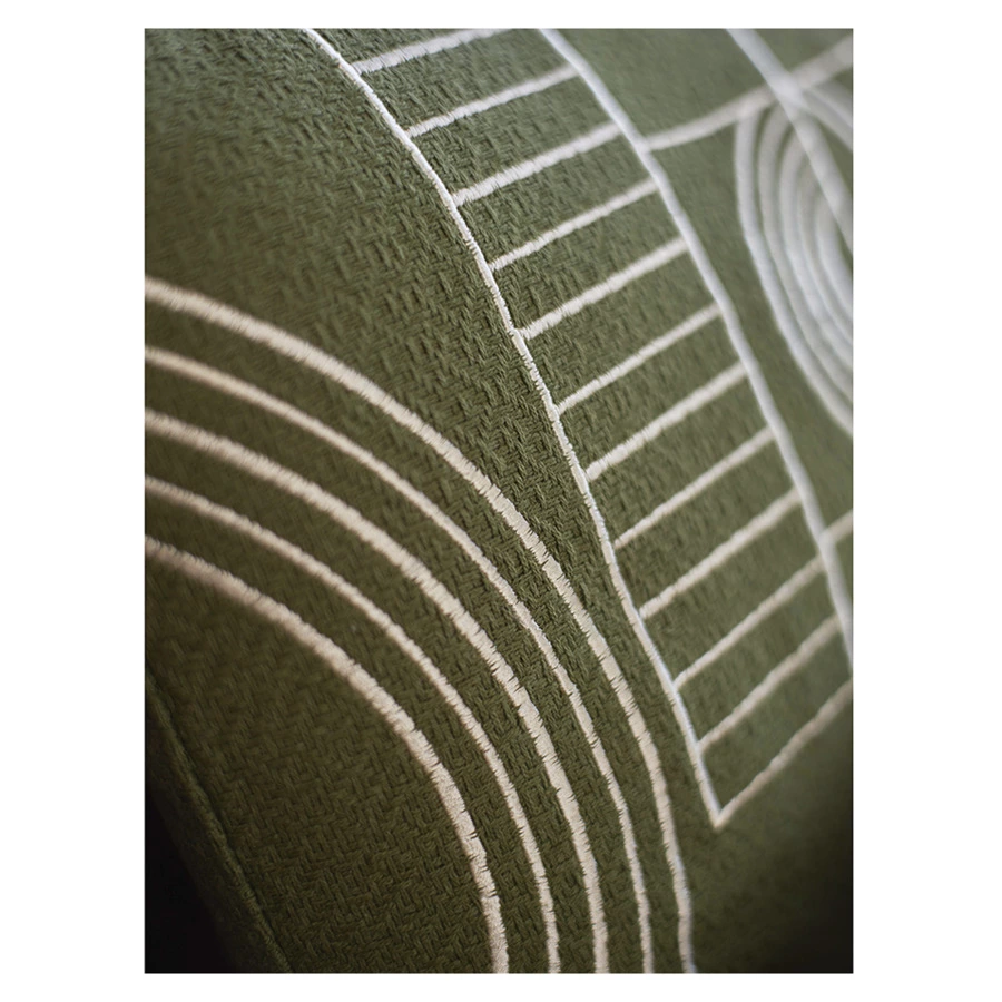 Подушка декоративная Tkano Cave maze Ethnic, 45х45 см, хлопок, полиэстер