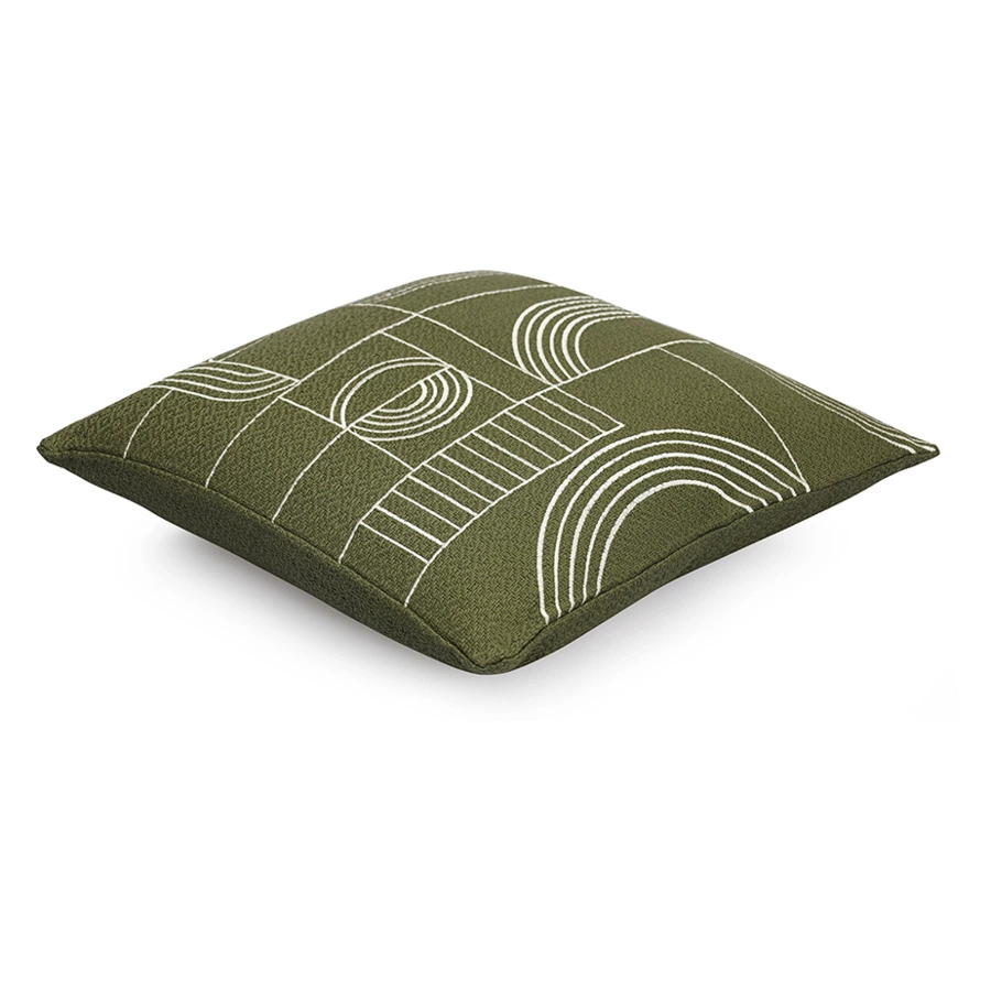 Подушка декоративная Tkano Cave maze Ethnic, 45х45 см, хлопок, полиэстер