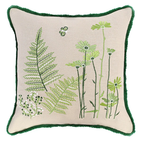 Подушка декоративная Tkano Everbloom Ethnic, 45х45 см, хлопок, полиэстер