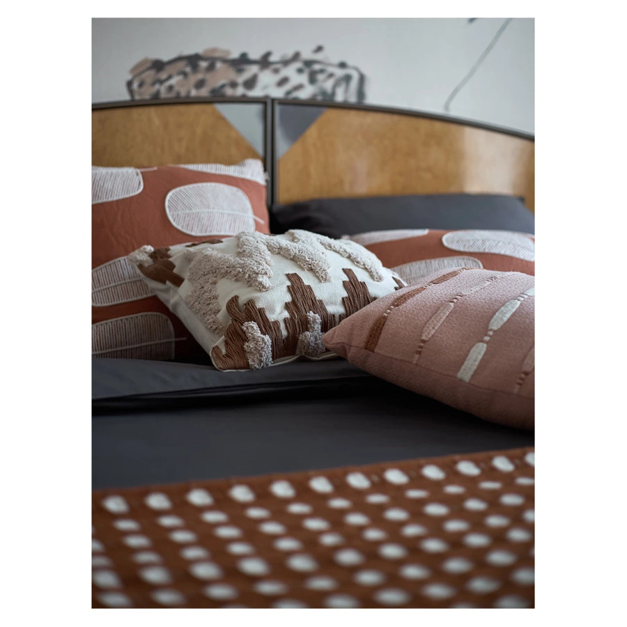 Подушка декоративная Tkano Feather sketch Ethnic, 45х45 см, хлопок, полиэстер