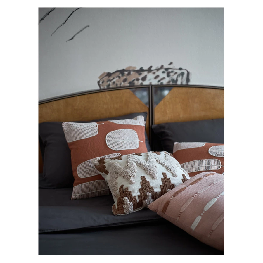 Подушка декоративная Tkano Feather sketch Ethnic, 45х45 см, хлопок, полиэстер